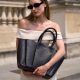 modèle portant le sac cabas OZI Meilyne